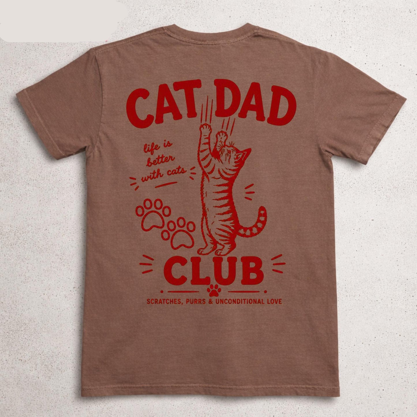 Cat Dad Club Tee V3
