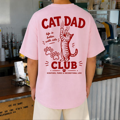 Cat Dad Club Tee V3