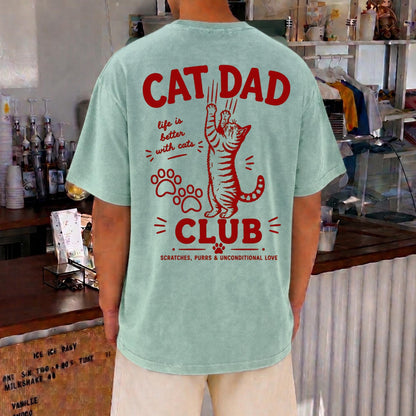 Cat Dad Club Tee V3
