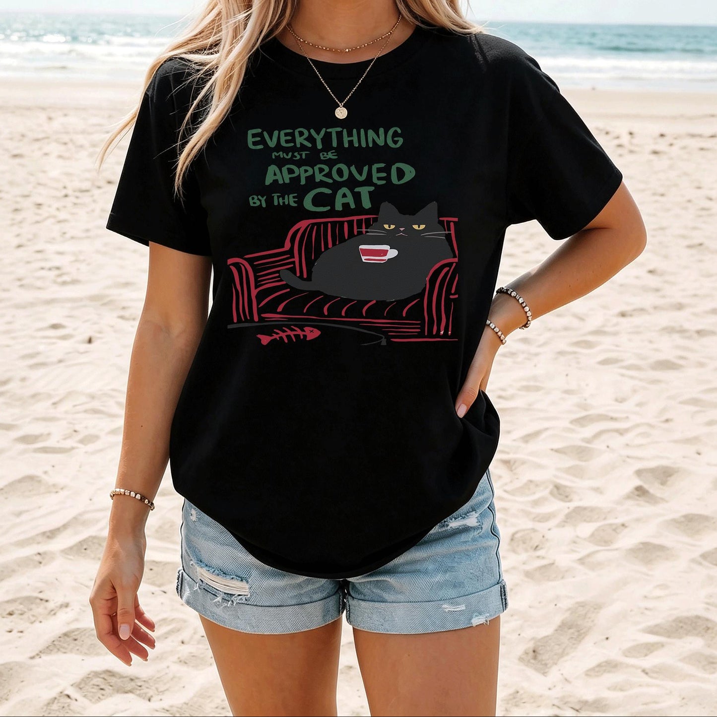 Approved By The Cat T-Shirt