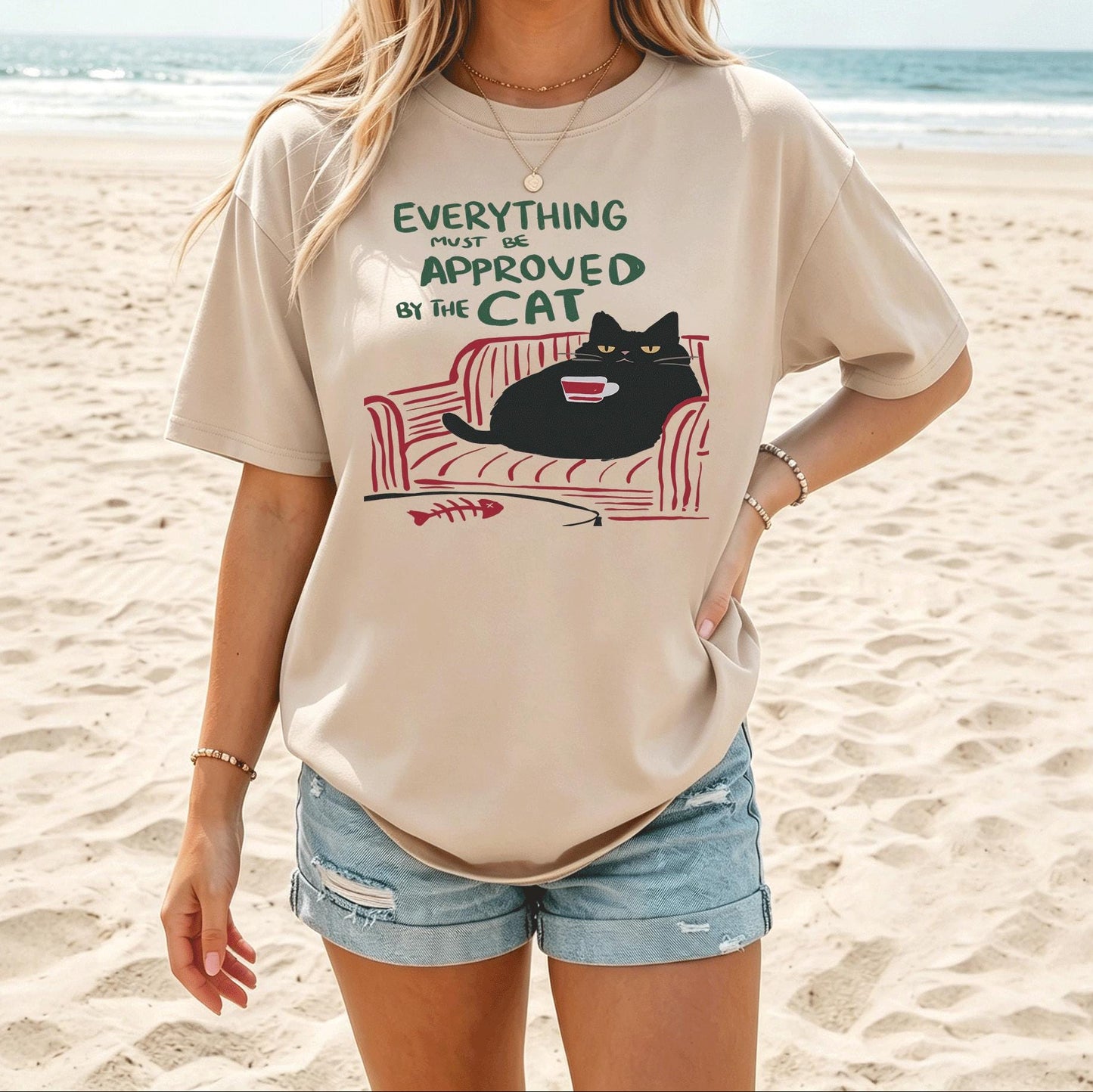 Approved By The Cat T-Shirt