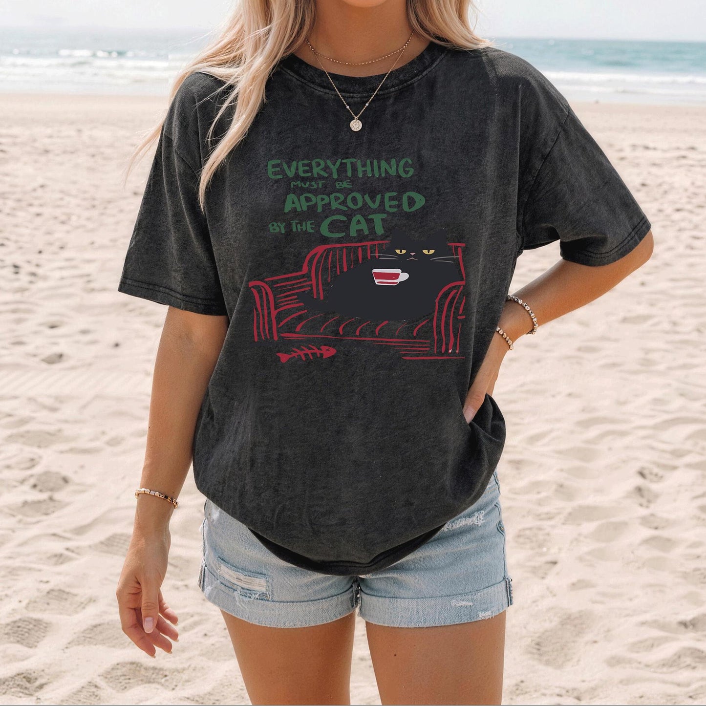 Approved By The Cat T-Shirt
