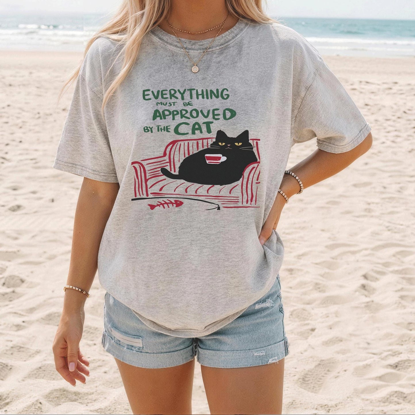 Approved By The Cat T-Shirt