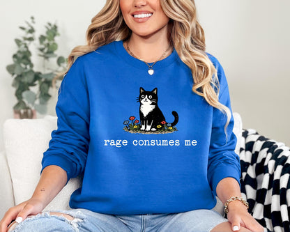 Rage Consumes Me Sweater