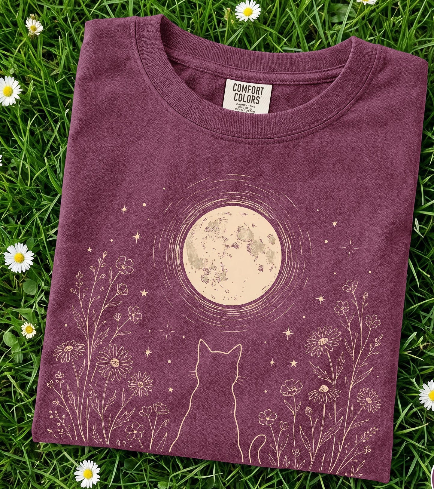 Minimalist Cat Lover T-Shirt