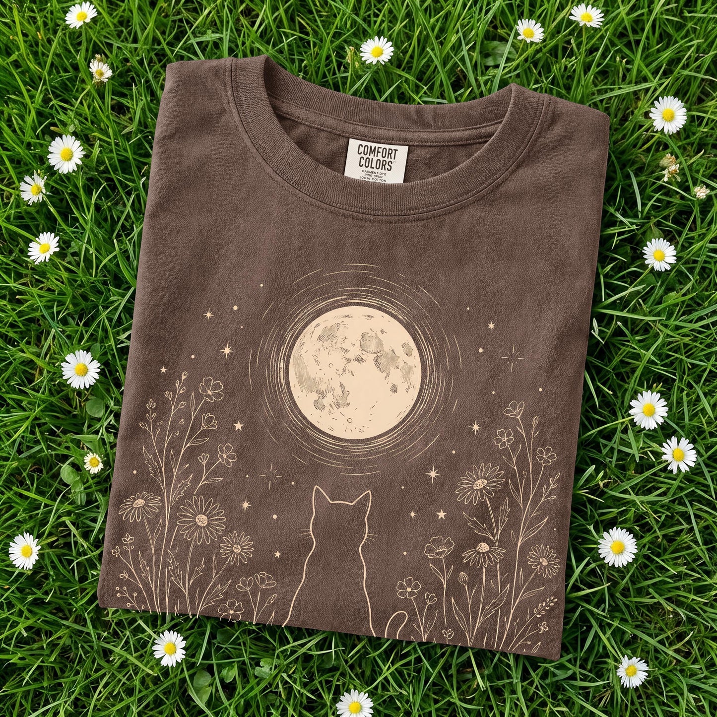 Minimalist Cat Lover T-Shirt