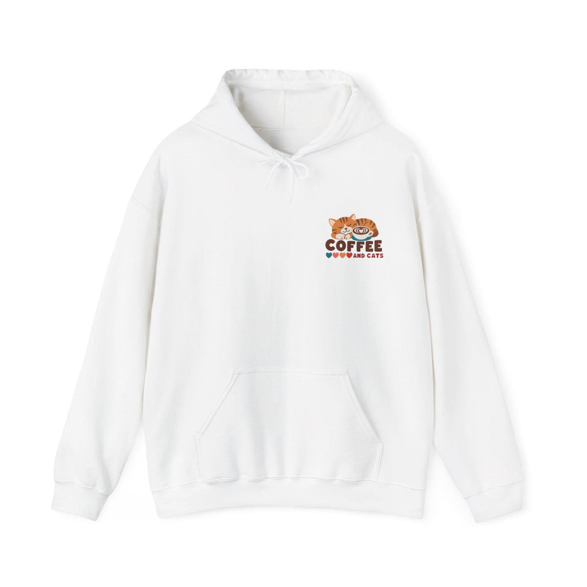 Cat Lover Coffee Hoodie