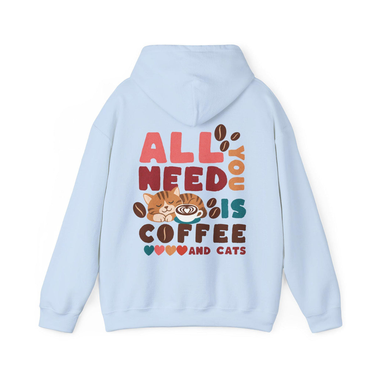 Cat Lover Coffee Hoodie