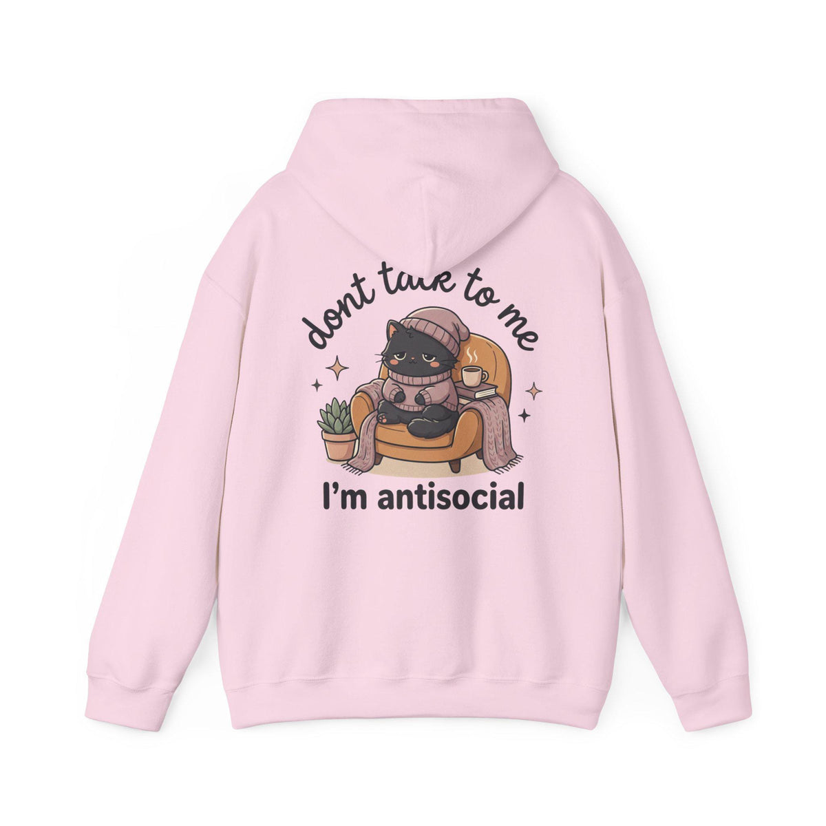 Funny Introvert Cat Hoodie