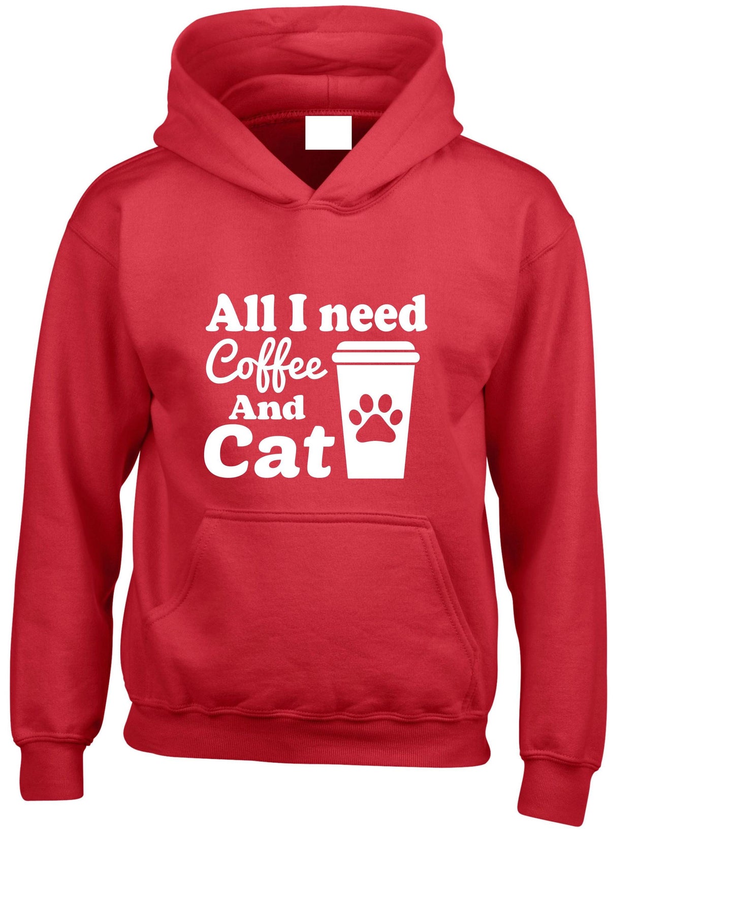 All I Need Is Coffee & Cats Hoodie