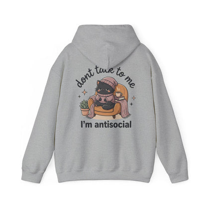 Funny Introvert Cat Hoodie