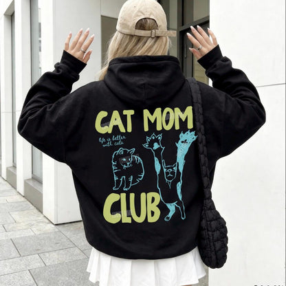 Cat Mom Hoodie V7