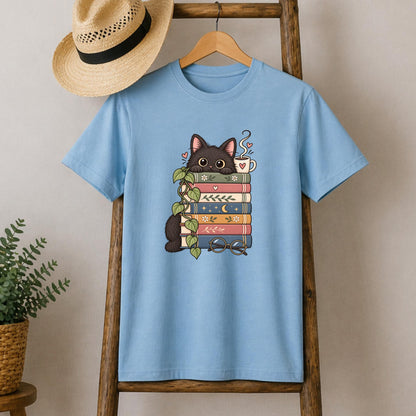 Bookish Cat T-Shirt V3