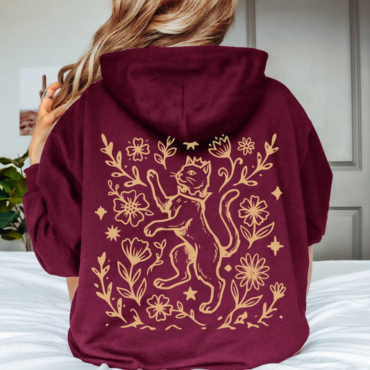 Royal Meowjesty Garden Hoodie