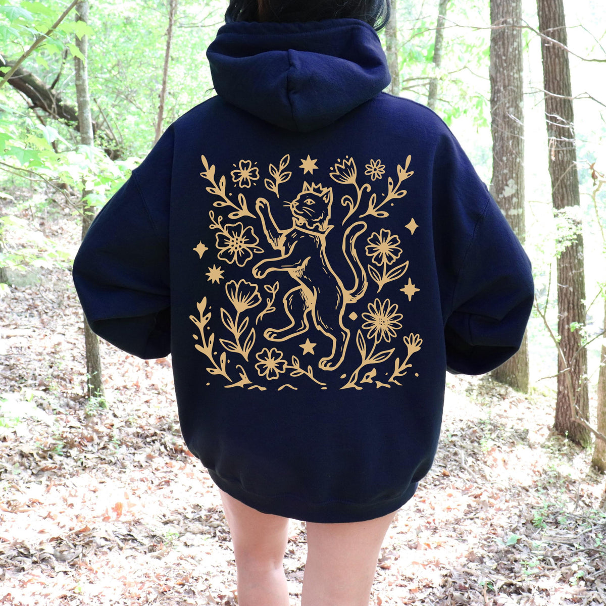 Royal Meowjesty Garden Hoodie