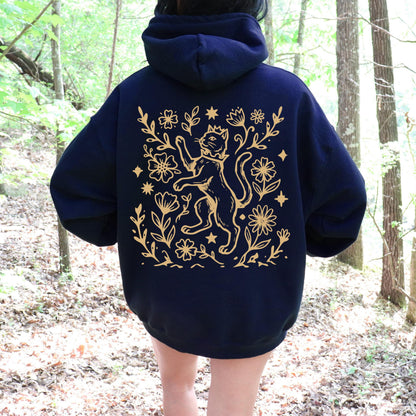 Royal Meowjesty Garden Hoodie