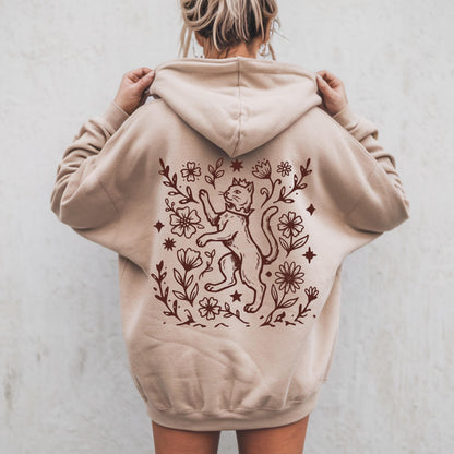 Royal Meowjesty Garden Hoodie