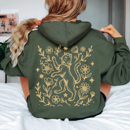 Royal Meowjesty Garden Hoodie