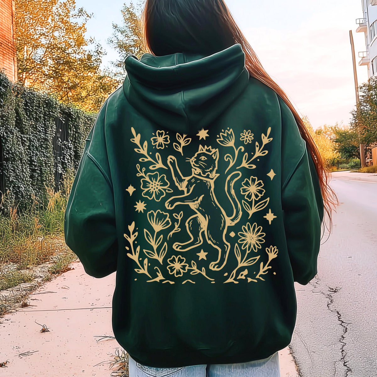 Royal Meowjesty Garden Hoodie