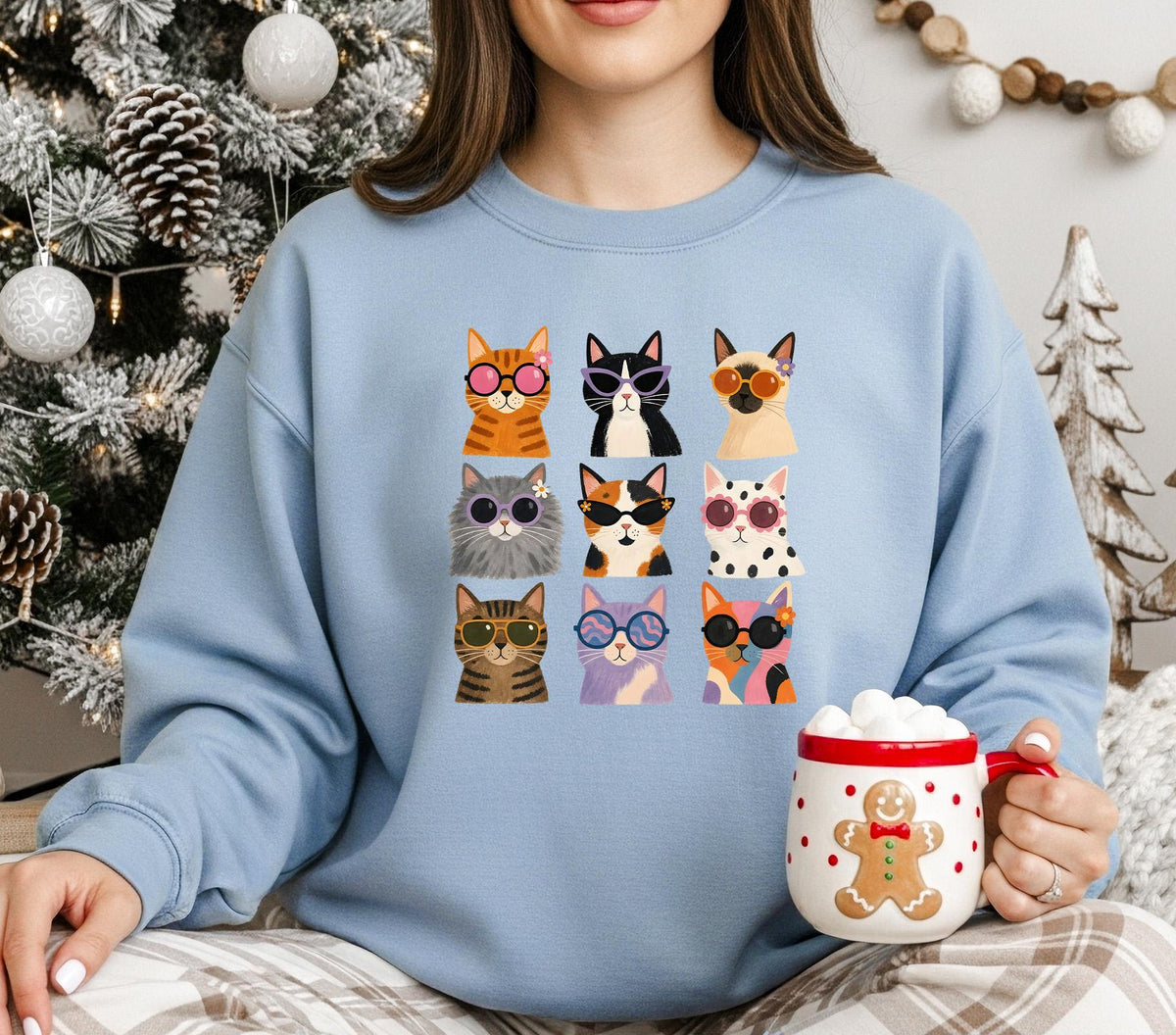Retro Cat Sweatshirt V3