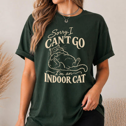 Indoor Cat Introvert Shirt