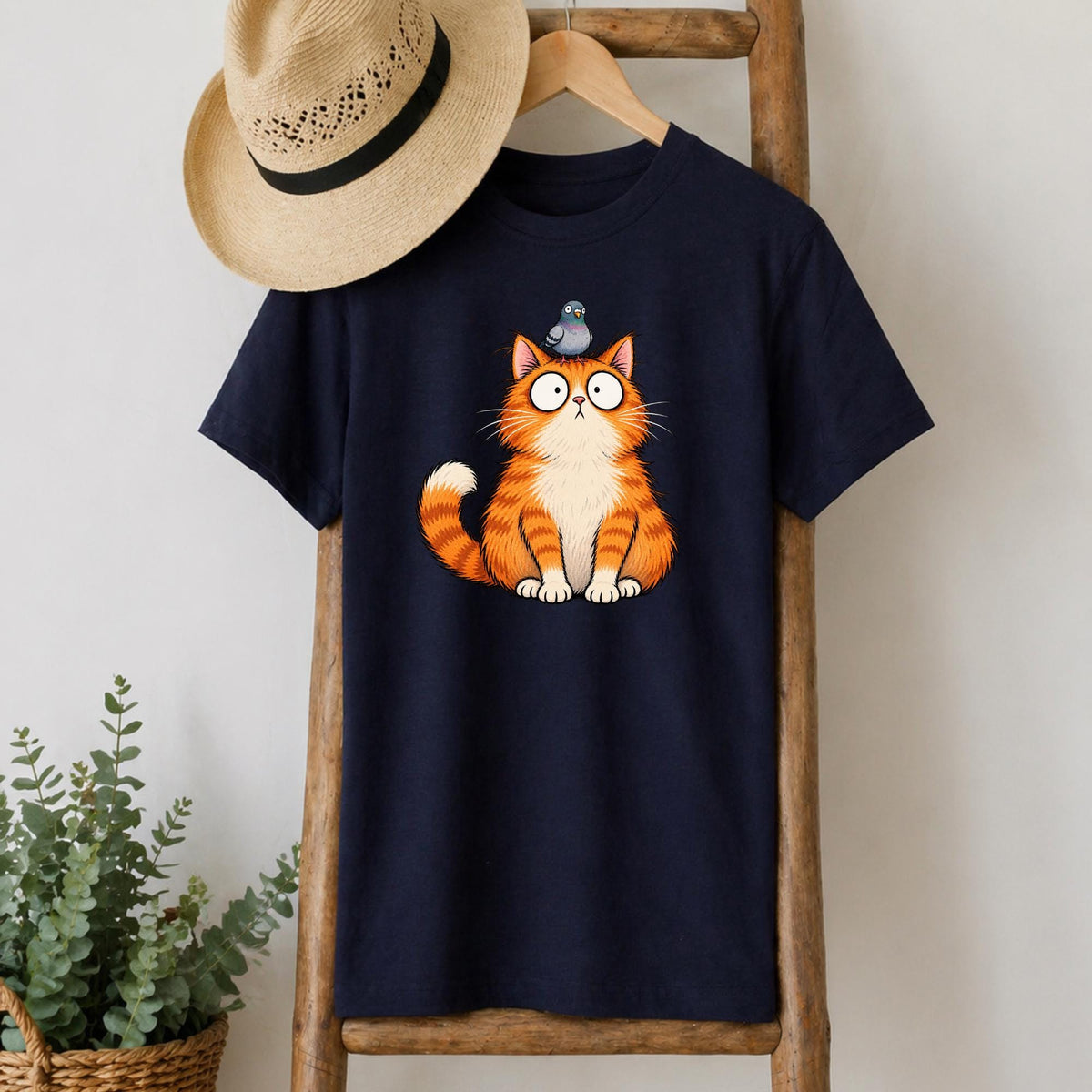 Ginger Cat Tee V1