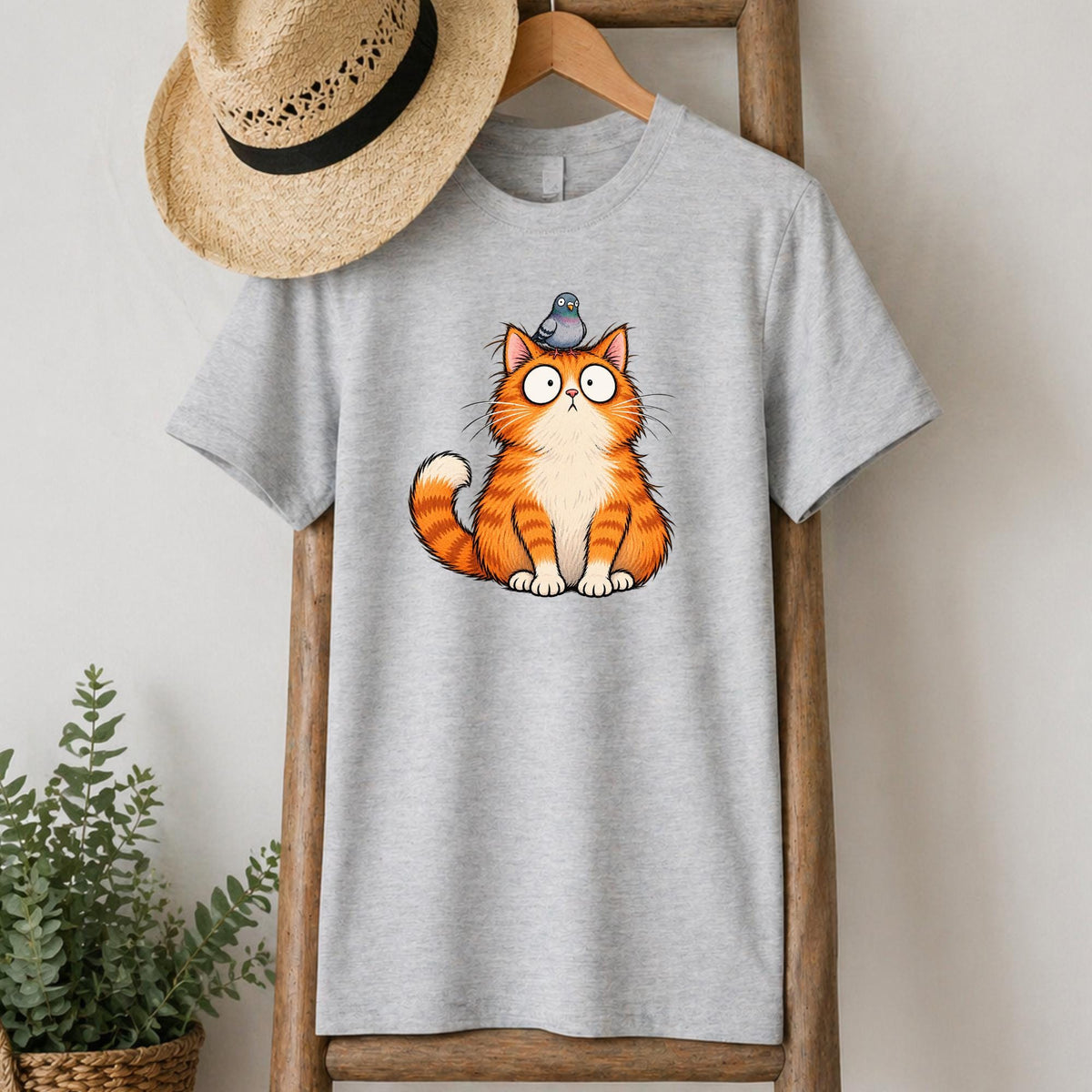 Ginger Cat Tee V1