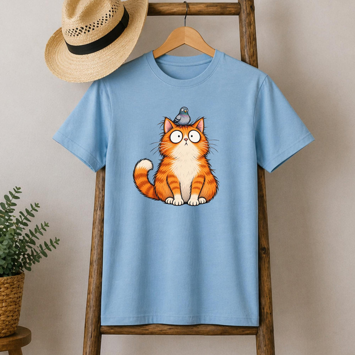 Ginger Cat Tee V1