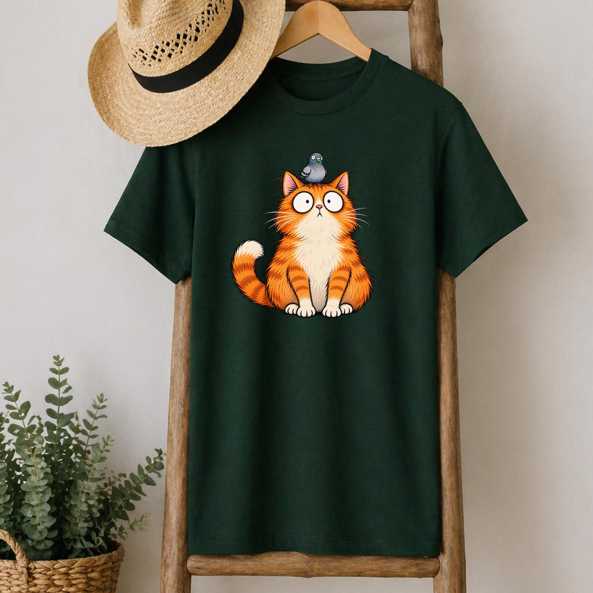 Ginger Cat Tee V1