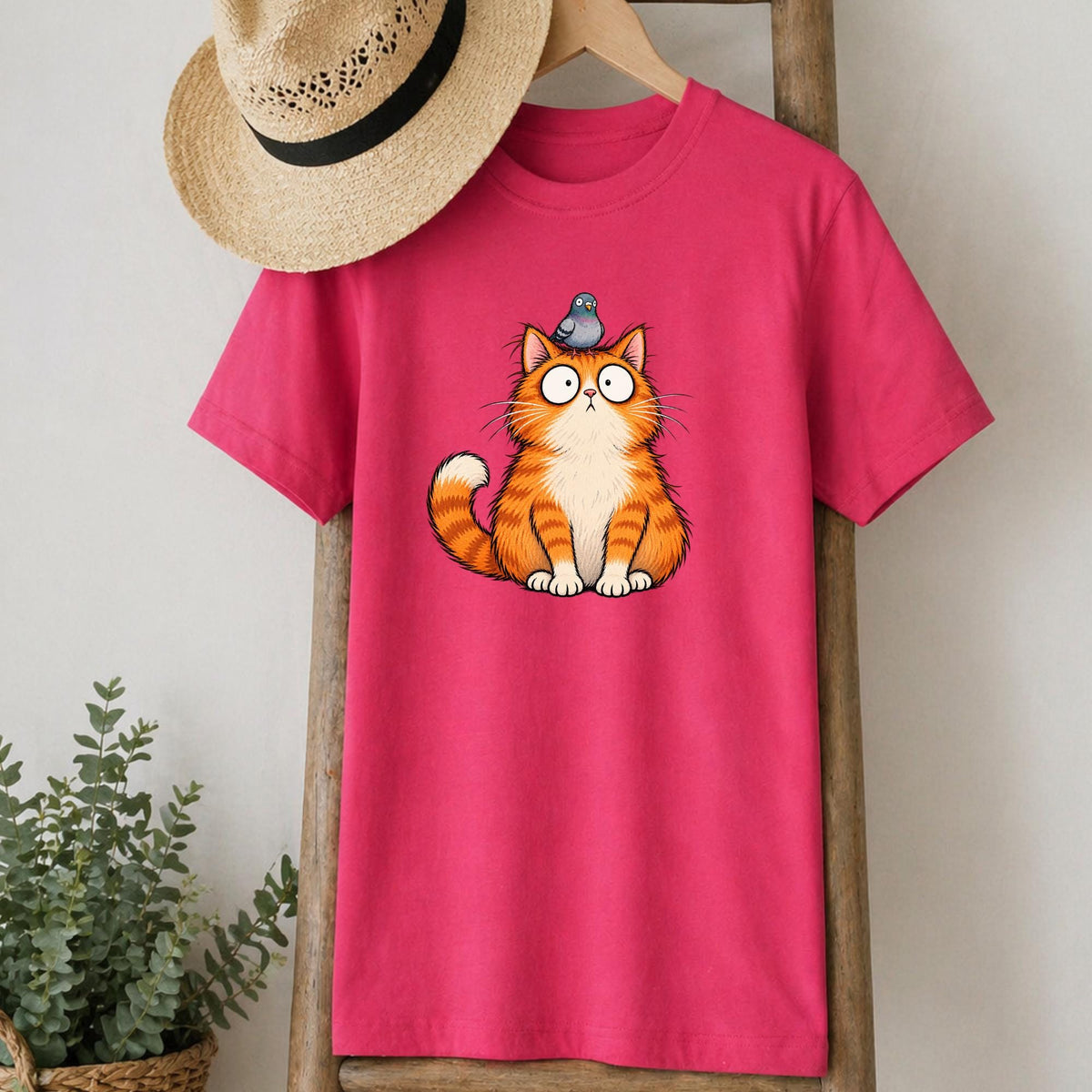 Ginger Cat Tee V1