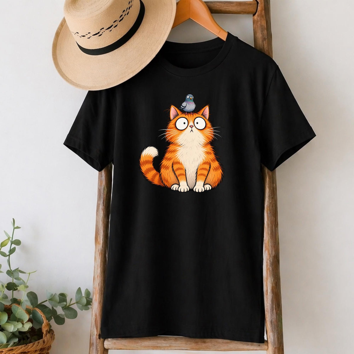 Ginger Cat Tee V1