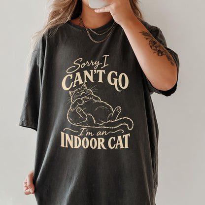 Indoor Cat Introvert Shirt
