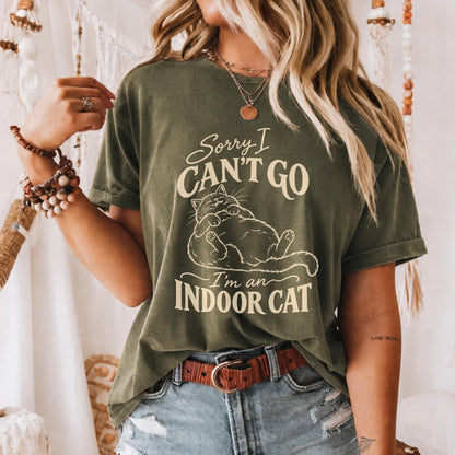 Indoor Cat Introvert Shirt