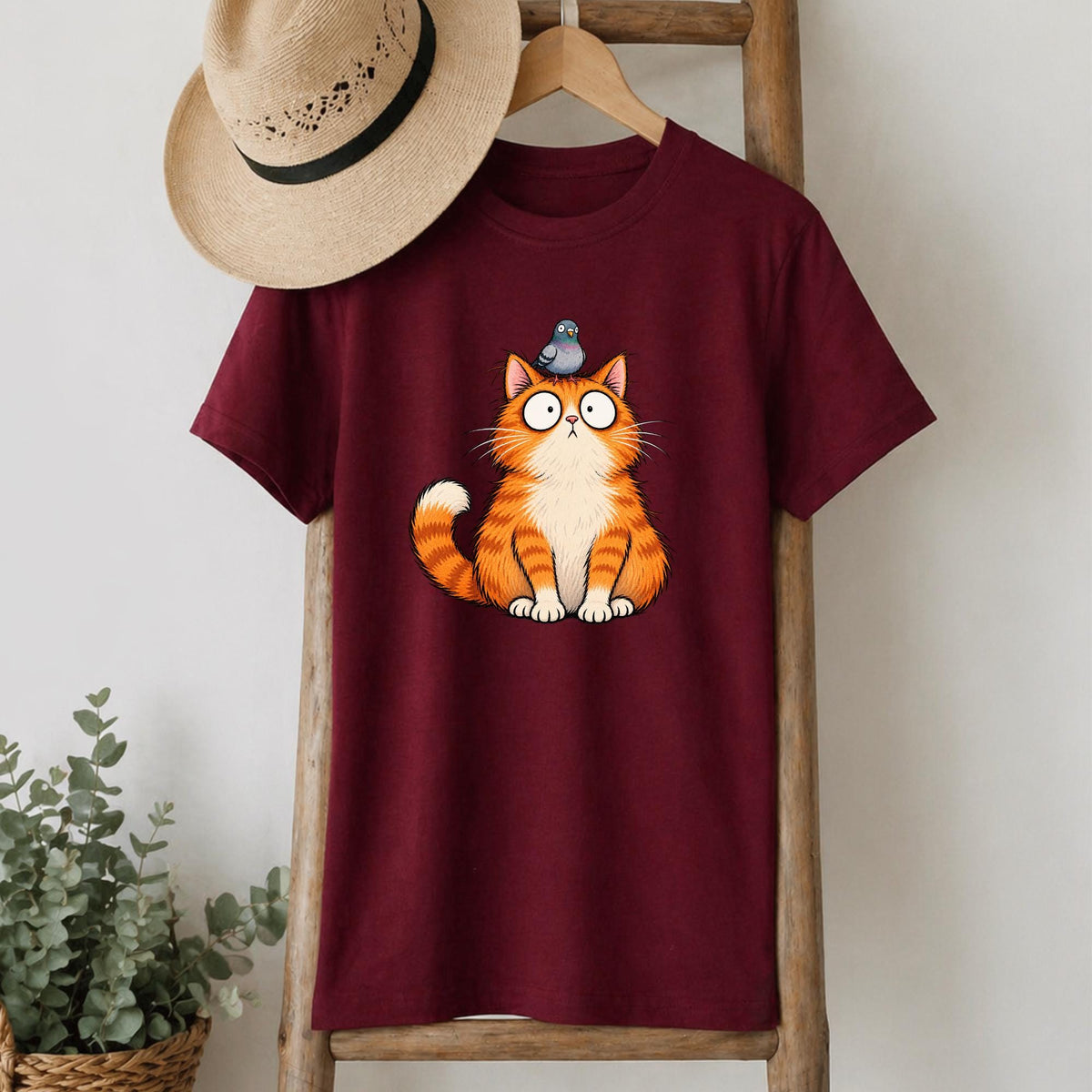 Ginger Cat Tee V1