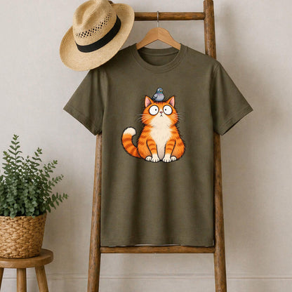Ginger Cat Tee V1