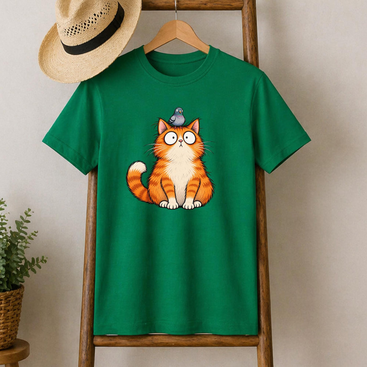 Ginger Cat Tee V1