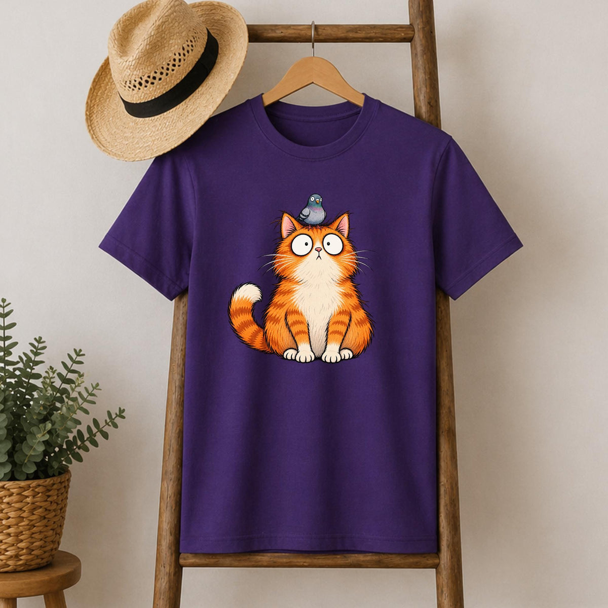 Ginger Cat Tee V1